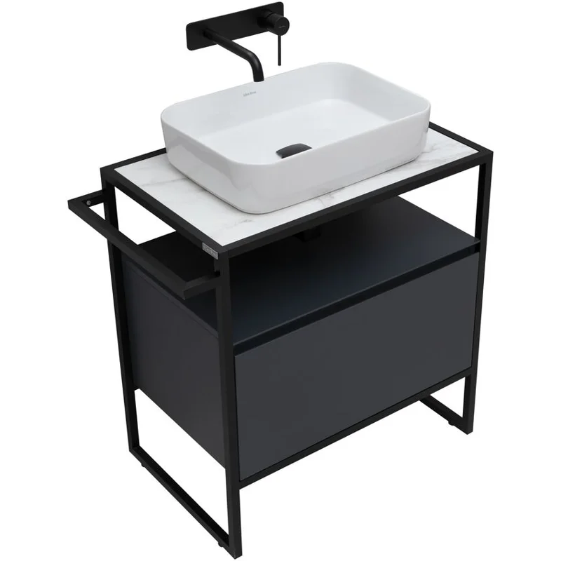 Тумба под раковину Allen Brau Priority 70 1.31001.AM антрацит матовый