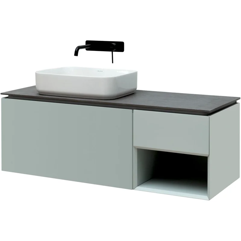 Тумба под раковину Allen Brau Infinity 120 1.21006.PWM L папирус матовый