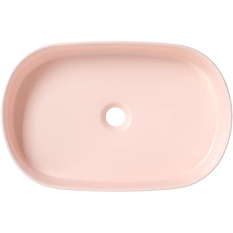 Раковина накладная Allen Brau Fantasy 55 4.11022.SM розовый