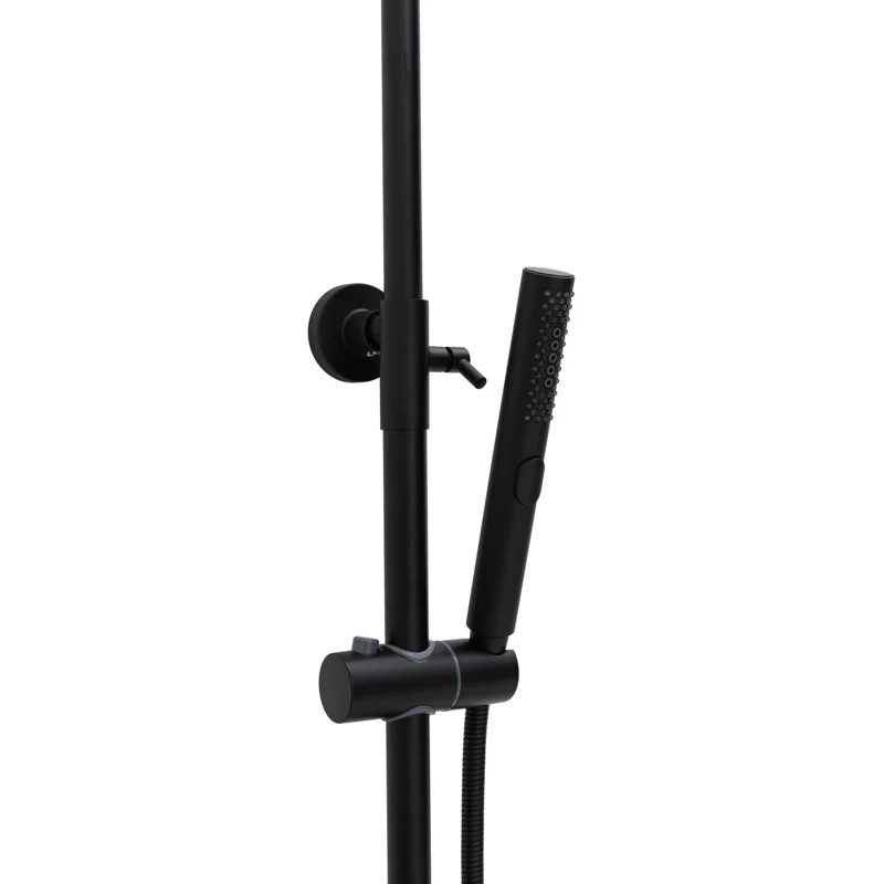 Душевая стойка Allen Brau Liberty 5.33007-31 черный матовый