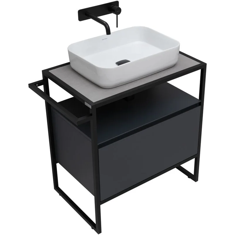 Тумба под раковину Allen Brau Priority 70 1.31001.AM антрацит матовый