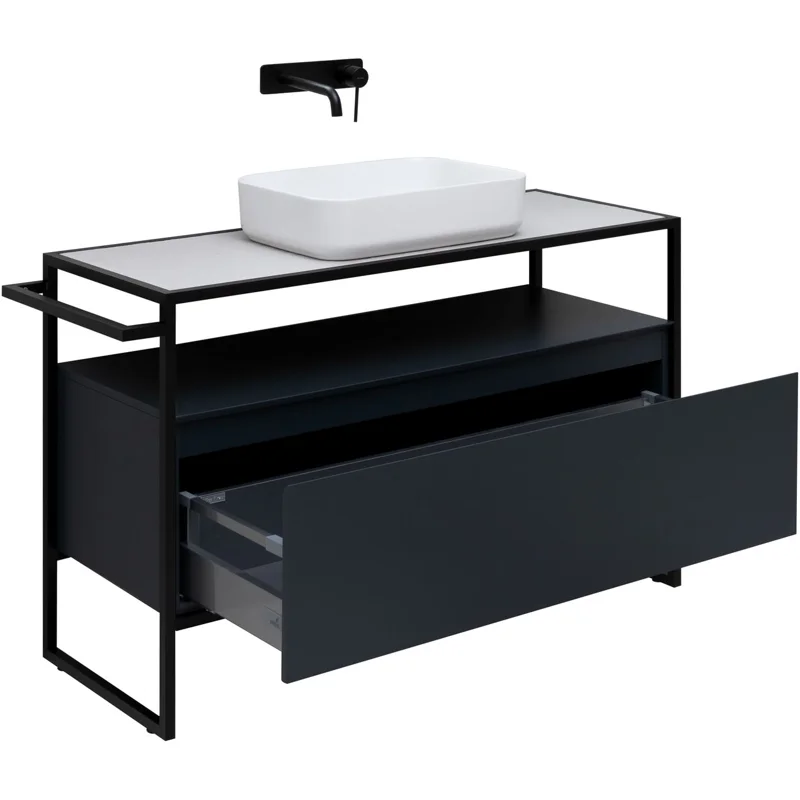 Тумба под раковину Allen Brau Priority 120 1.31004.AM антрацит матовый