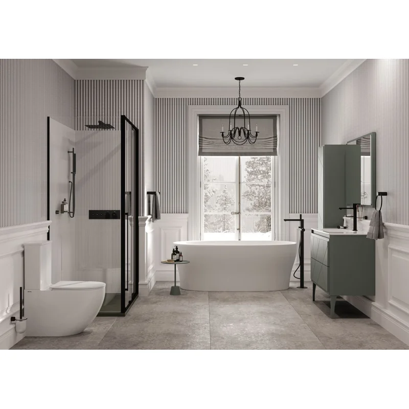 Смеситель для ванны Allen Brau Liberty 5.33012-00 (с внутренней частью) хром