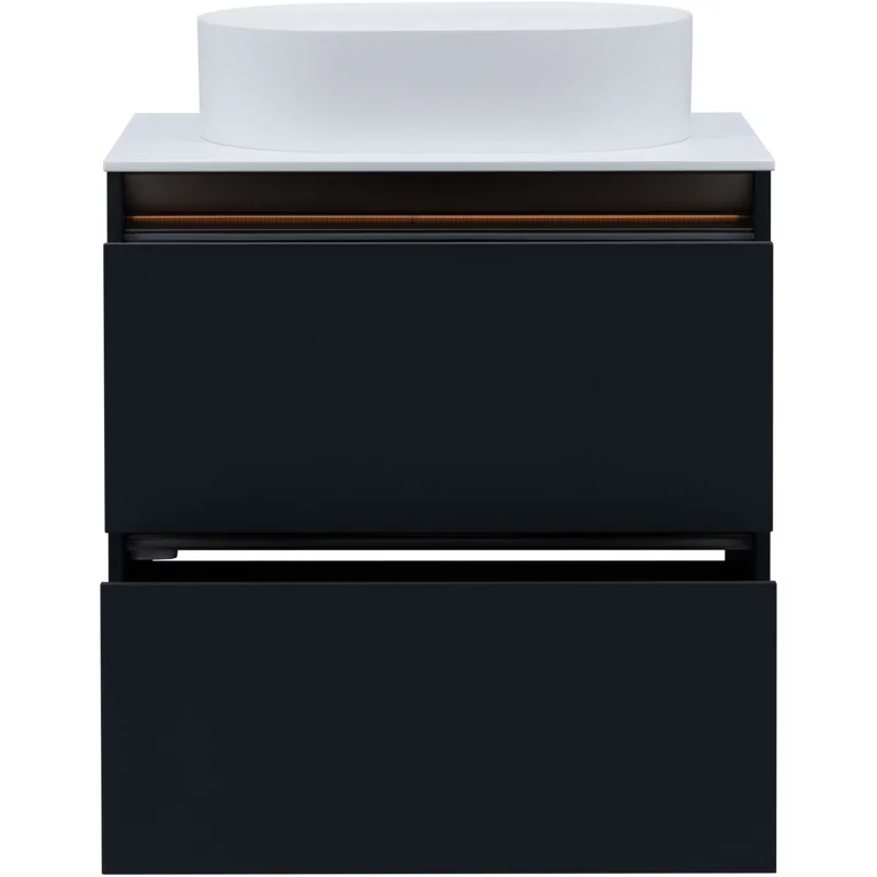 Тумба под раковину Allen Brau Activity 70 1.34011.AM антрацит матовый/олива браш