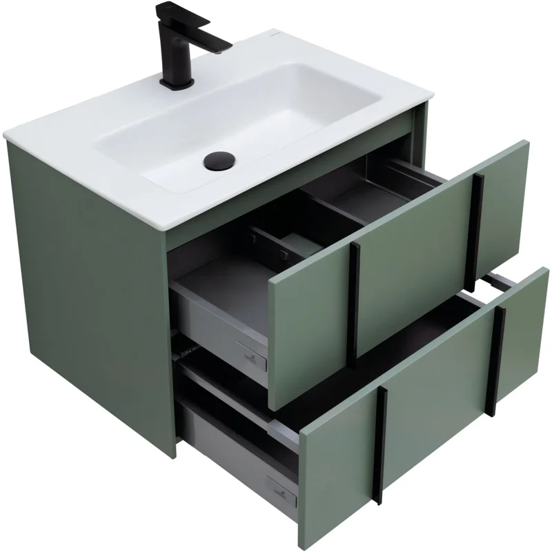 Тумба под раковину Allen Brau Reality 70 1.32004.CGM олива матовый