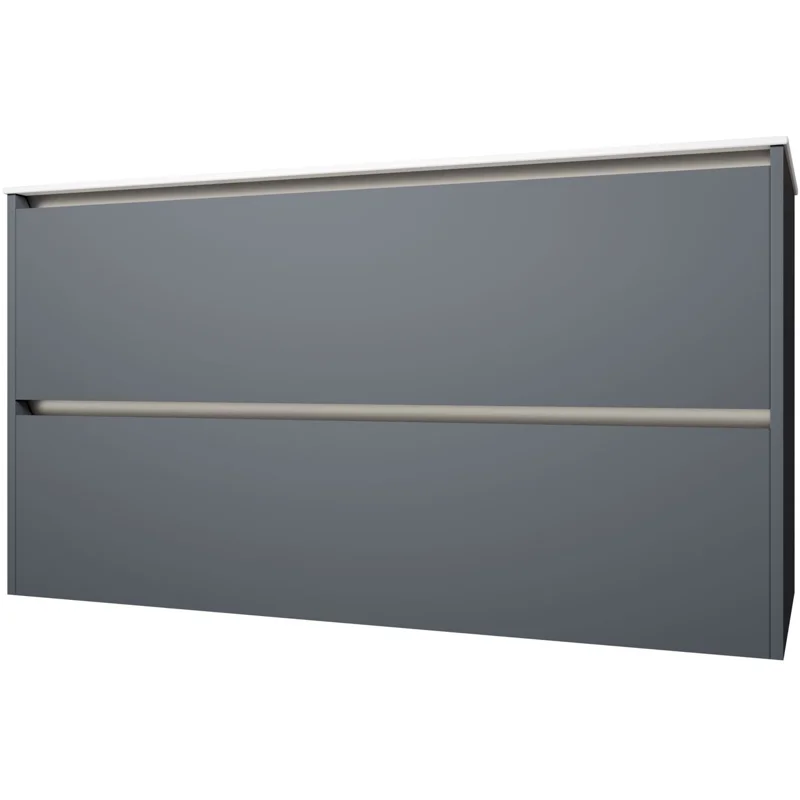 Тумба под раковину Allen Brau Activity 120 1.34015.BGM синий матовый/олива браш