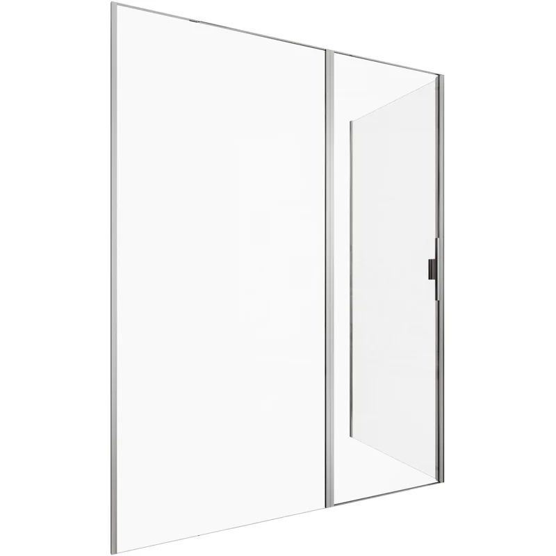 Душевой уголок Allen Brau Priority 160x90 3.31038.BA + 3.31044.BA серебро браш