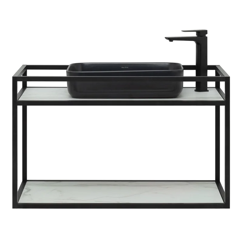 Консоль под раковину Allen Brau Liberty 90 1.33003.BB черный браш