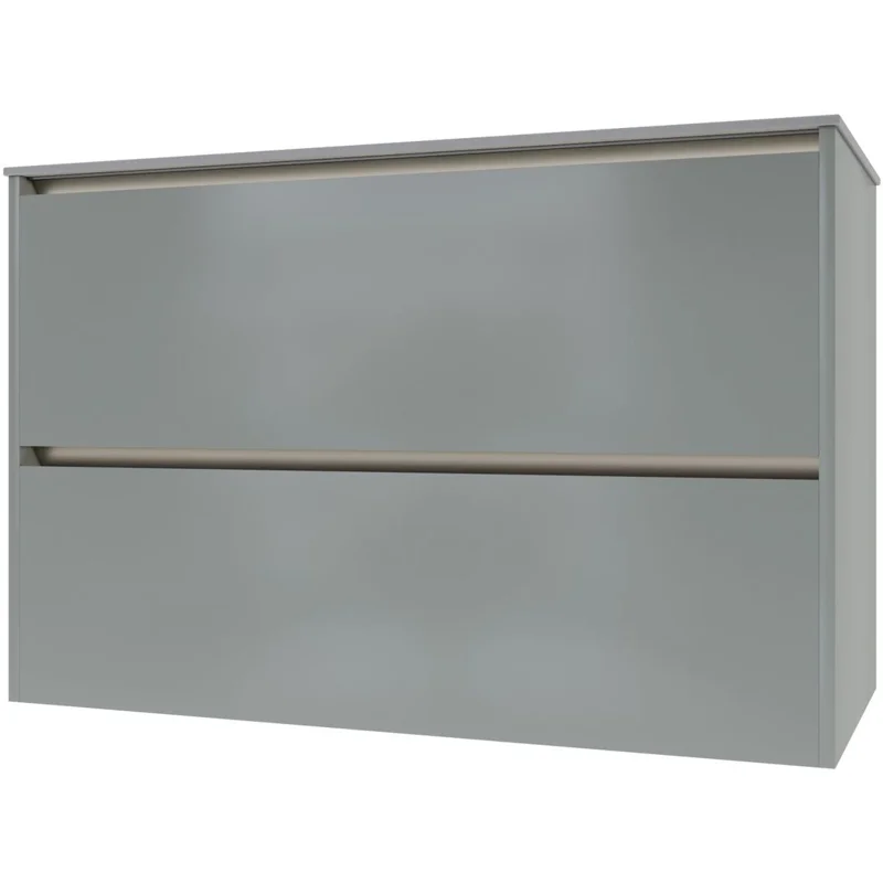 Тумба под раковину Allen Brau Activity 100 1.34014.PWM папирус матовый/олива браш