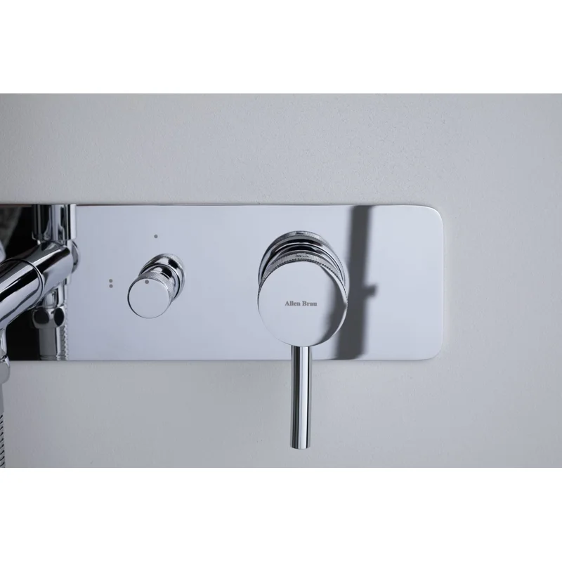 Смеситель для ванны Allen Brau Priority 5.31A05-00 (с внутренней частью) хром
