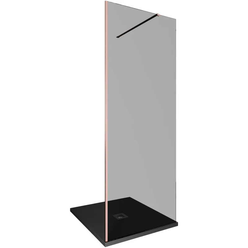 Душевая перегородка Allen Brau Infinity 1 80 3.21006.60.T медь браш