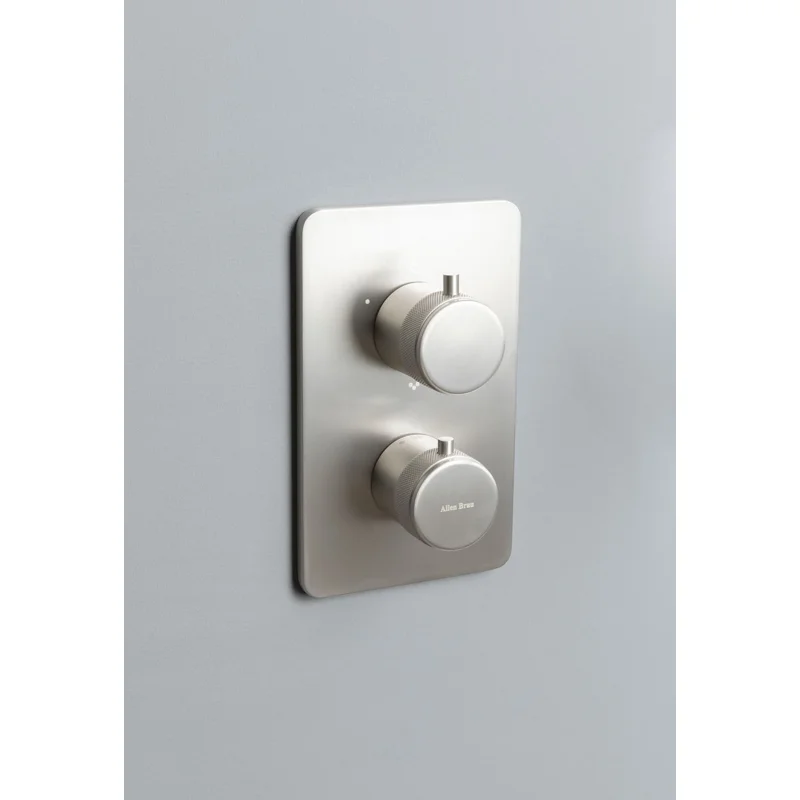 Душевой комплект Allen Brau Priority 5.31014-BN (с внутренней частью, 3 выхода) никель браш