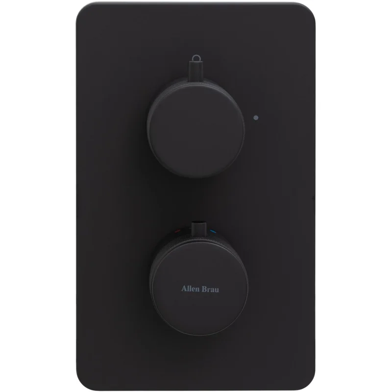 Смеситель для душа Allen Brau Priority 5.31113-31 (с внутренней частью, 1 выход) черный матовый