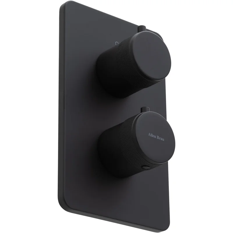 Смеситель для душа Allen Brau Priority 5.31113-31 (с внутренней частью, 1 выход) черный матовый