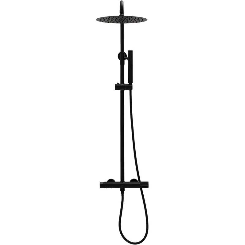 Душевая стойка Allen Brau Liberty 5.33007-31 черный матовый