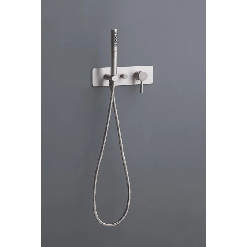 Смеситель для душа Allen Brau Priority 5.31009-BN (с внутренней частью, 2 хода) никель браш