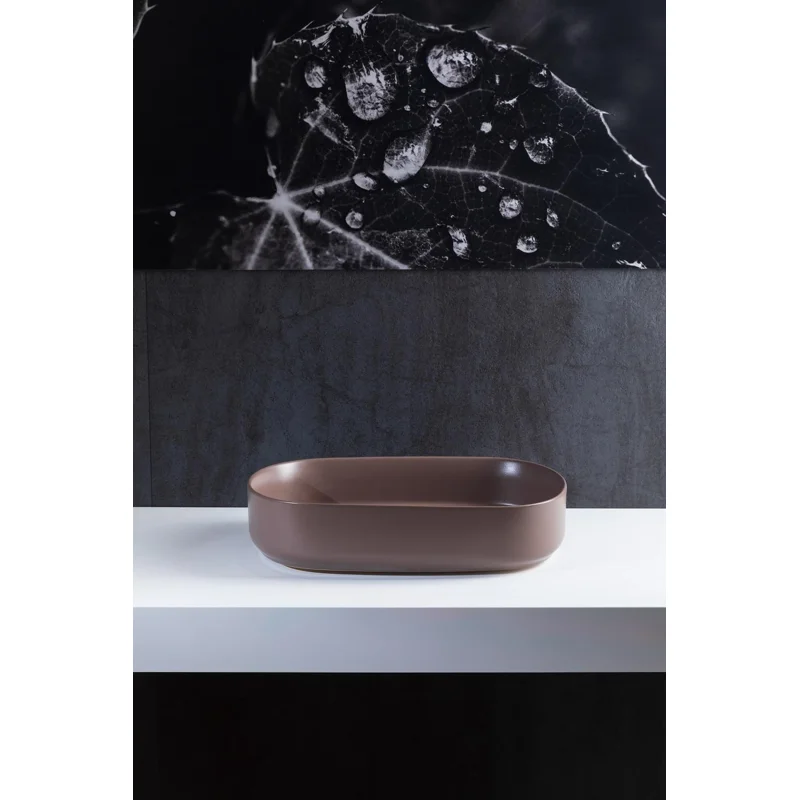 Раковина накладная Allen Brau Fantasy 55 4.11022.TP коричневый