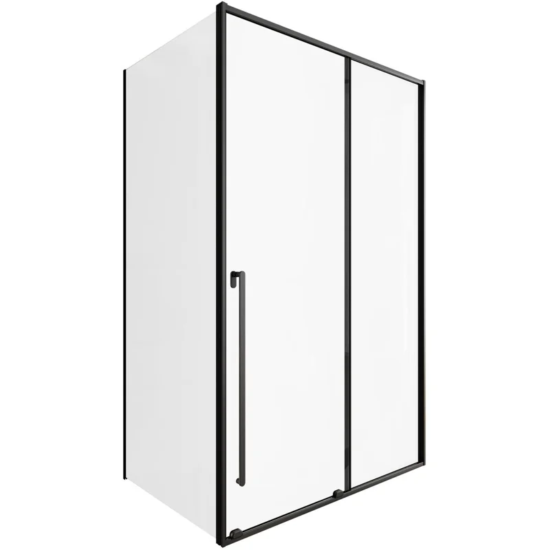 Душевой уголок Allen Brau Fantasy 130x90 3.11007.31 + 3.11013.31 черный матовый Душевой уголок Allen Brau Fantasy 130x90 3.11007.31 + 3.11013.31 черный матовый