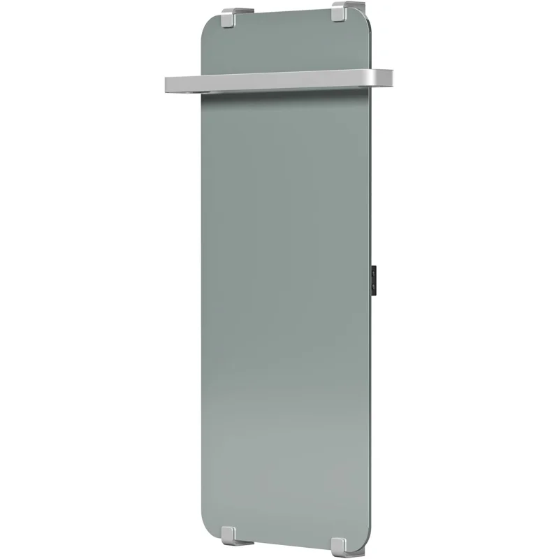 Полотенцесушитель электрический Allen Brau Infinity 100x44 с рейлингом 2.0 и креплением, черный матовый Полотенцесушитель электрический Allen Brau Infinity 100x44 с рейлингом 2.0 и креплением, черный матовый