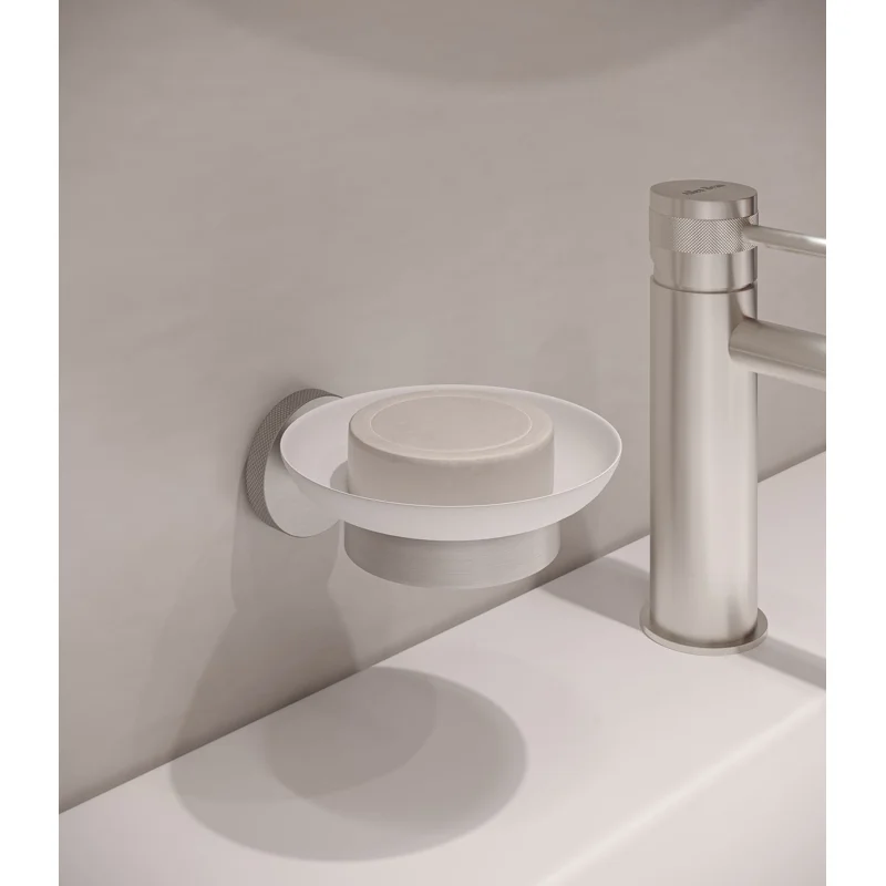 Мыльница Allen Brau Priority 6.31005-BN белый/никель браш