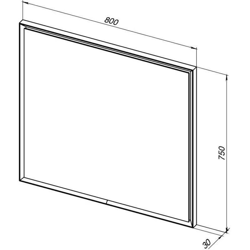 Зеркало Allen Brau Activity 80 1.340027.PWM папирус матовый