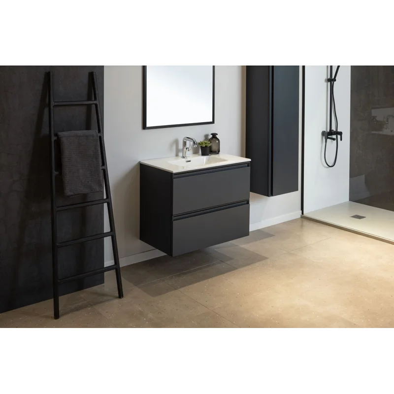 Тумба под раковину Allen Brau Eclipse 80 1.E1002.AM антрацит матовый