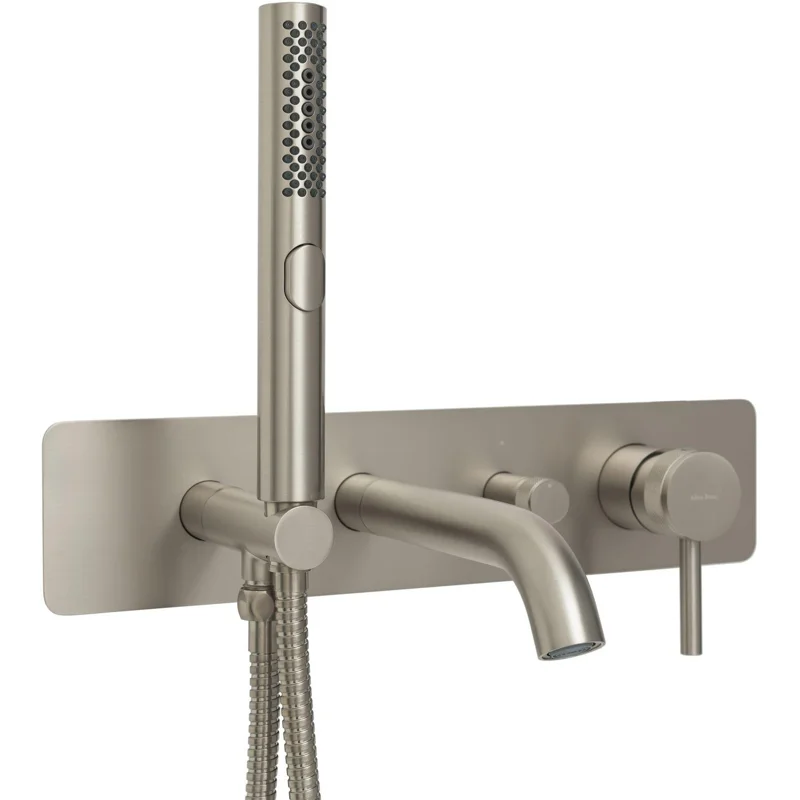 Смеситель для ванны с душем Allen Brau Priority 5.31006-BN (с внутренней частью) никель браш