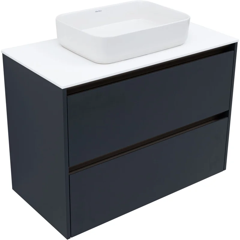 Тумба под раковину Allen Brau Activity 90 1.34013.AM антрацит матовый/олива браш