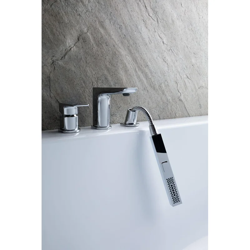 Смеситель на борт ванны Allen Brau Infinity 5.21008-00 (с внутренней частью) хром