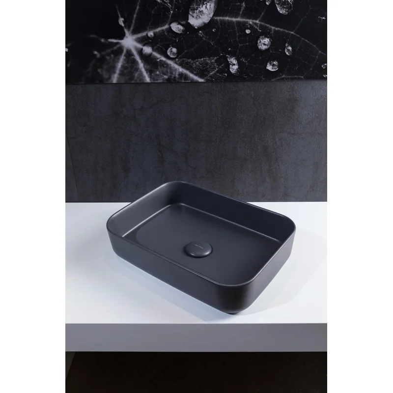 Раковина накладная Allen Brau Fantasy 50 4.11021.AN антрацит