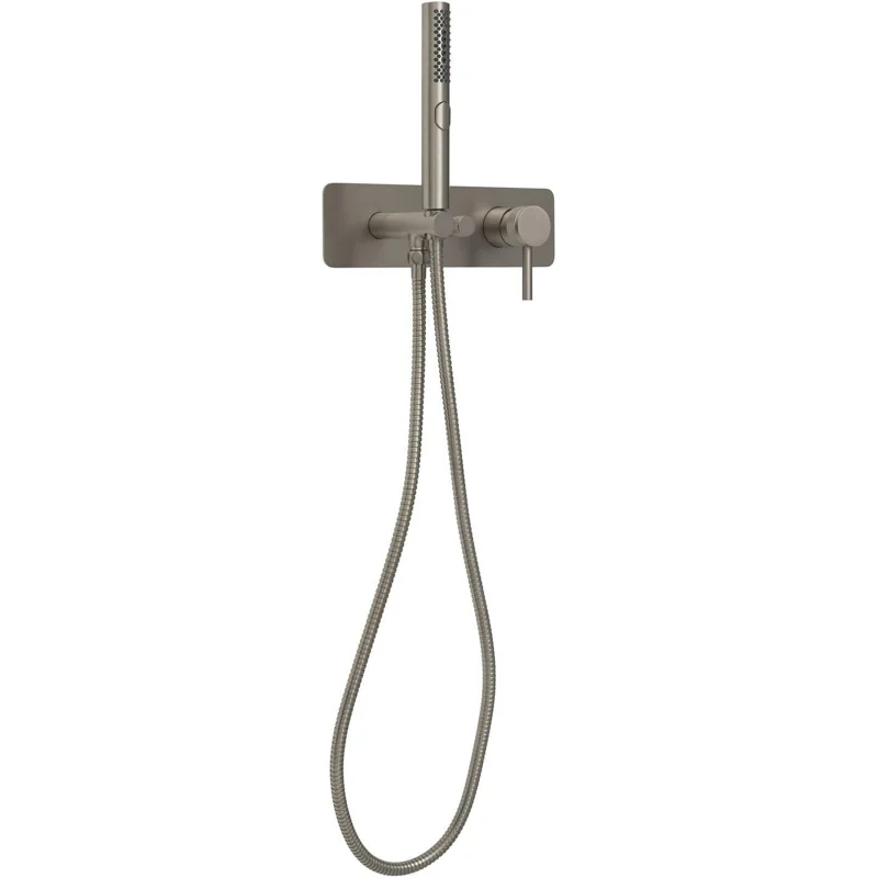 Смеситель для душа Allen Brau Priority 5.31009-BN (с внутренней частью, 2 хода) никель браш