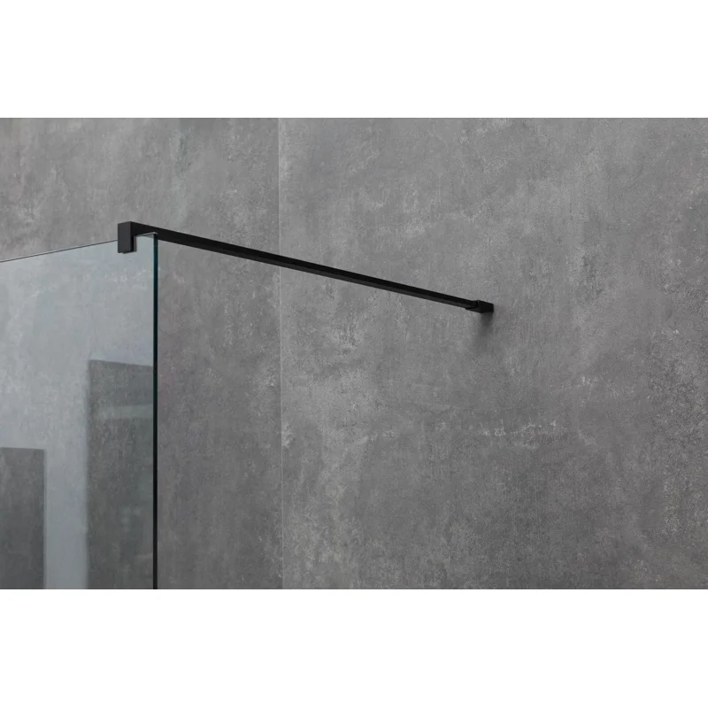 Душевая перегородка Allen Brau Infinity 1 140 3.21027.BBA черный браш