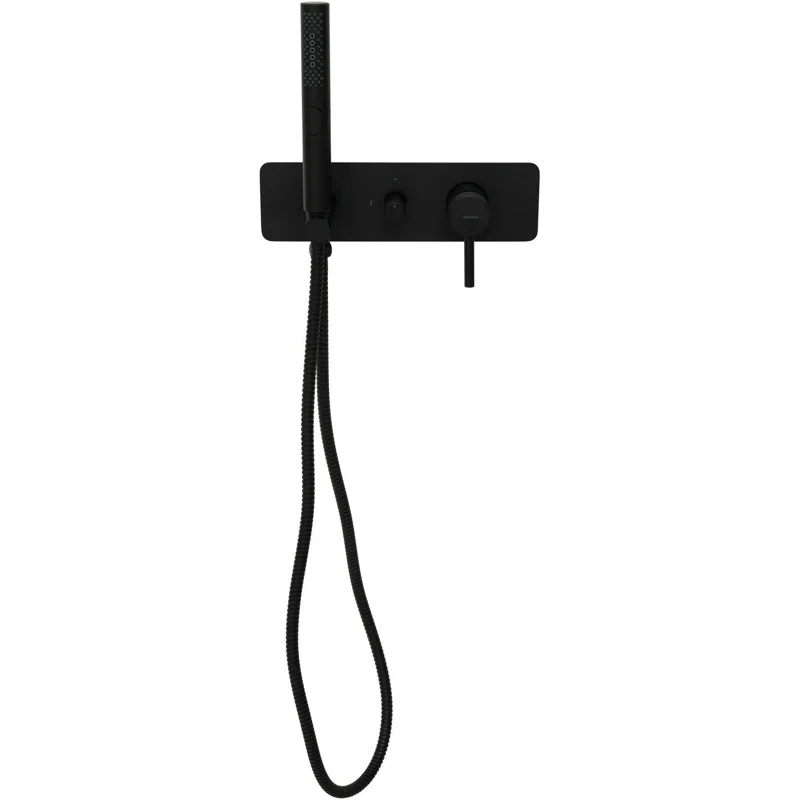Смеситель для душа Allen Brau Priority 5.31009-31 (с внутренней частью, 2 хода) черный матовый