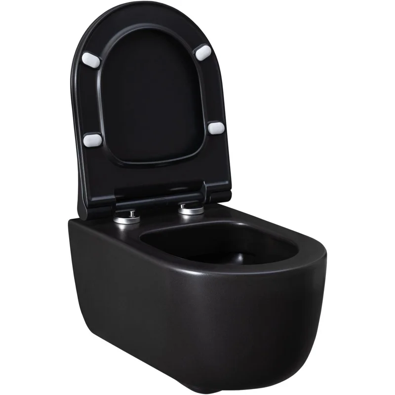 Чаша подвесного унитаза Allen Brau Priority 4.31002.31 черный матовый