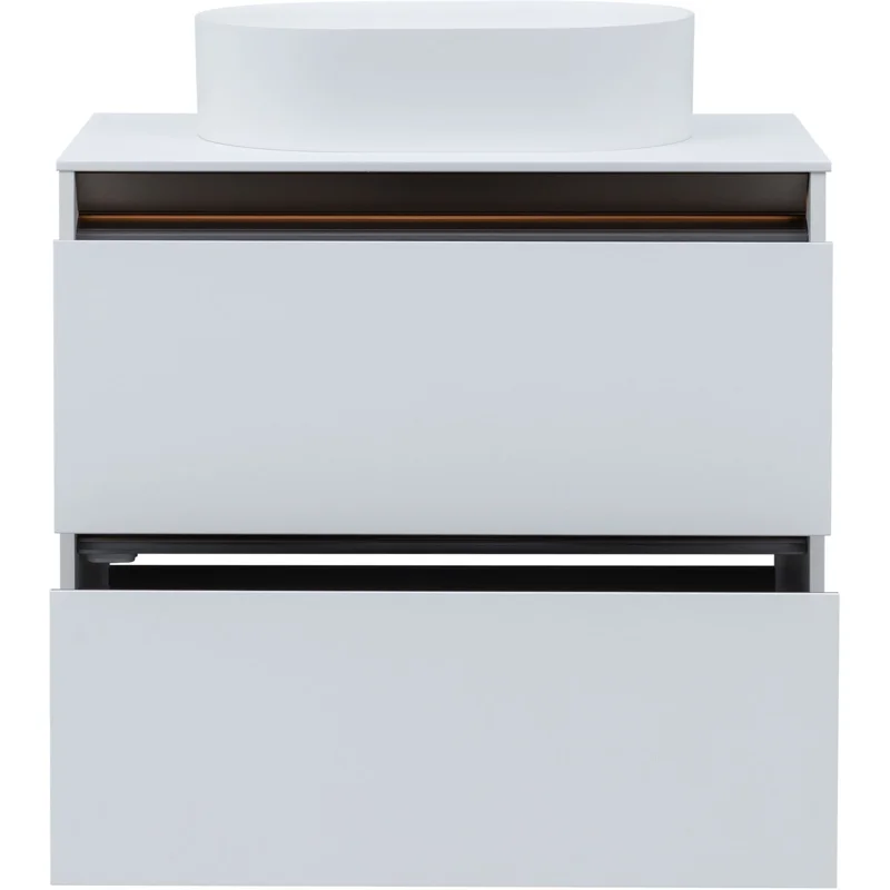 Тумба под раковину Allen Brau Activity 80 1.34012.WM белый матовый/олива браш