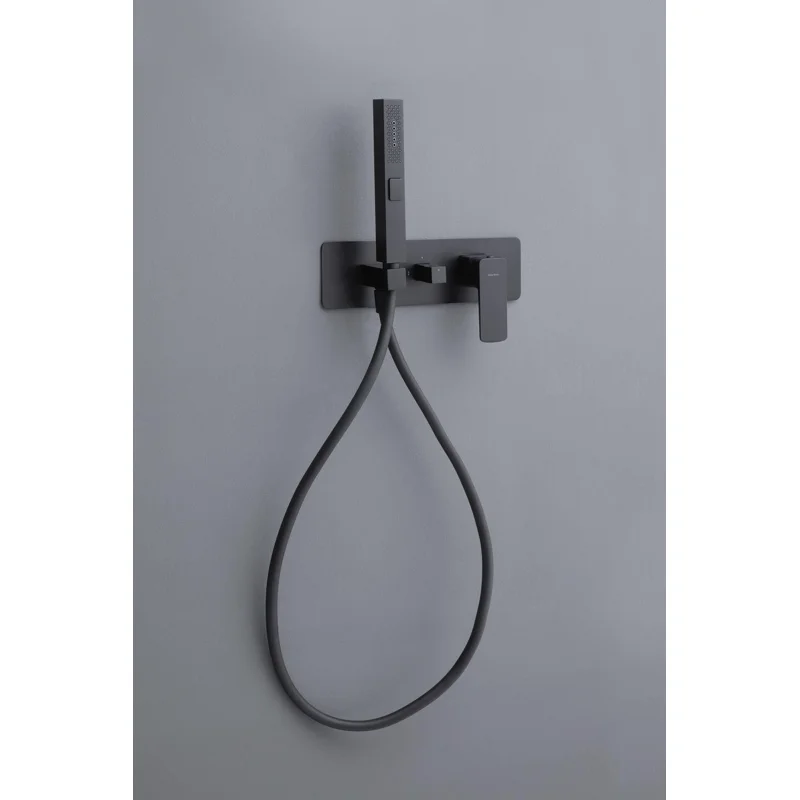 Смеситель для душа Allen Brau Infinity 5.21011-31 (с внутренней частью, 2 хода) черный матовый