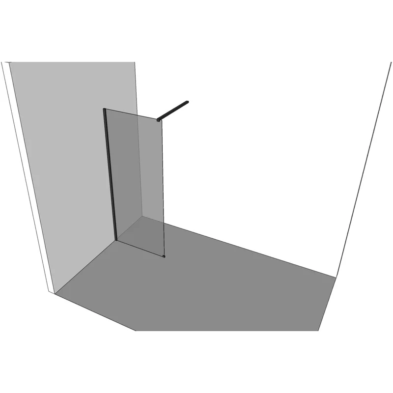 Душевая перегородка Allen Brau Infinity 1 80 3.21005.60 медь браш