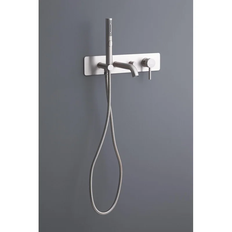 Смеситель для ванны с душем Allen Brau Priority 5.31006-BN (с внутренней частью) никель браш