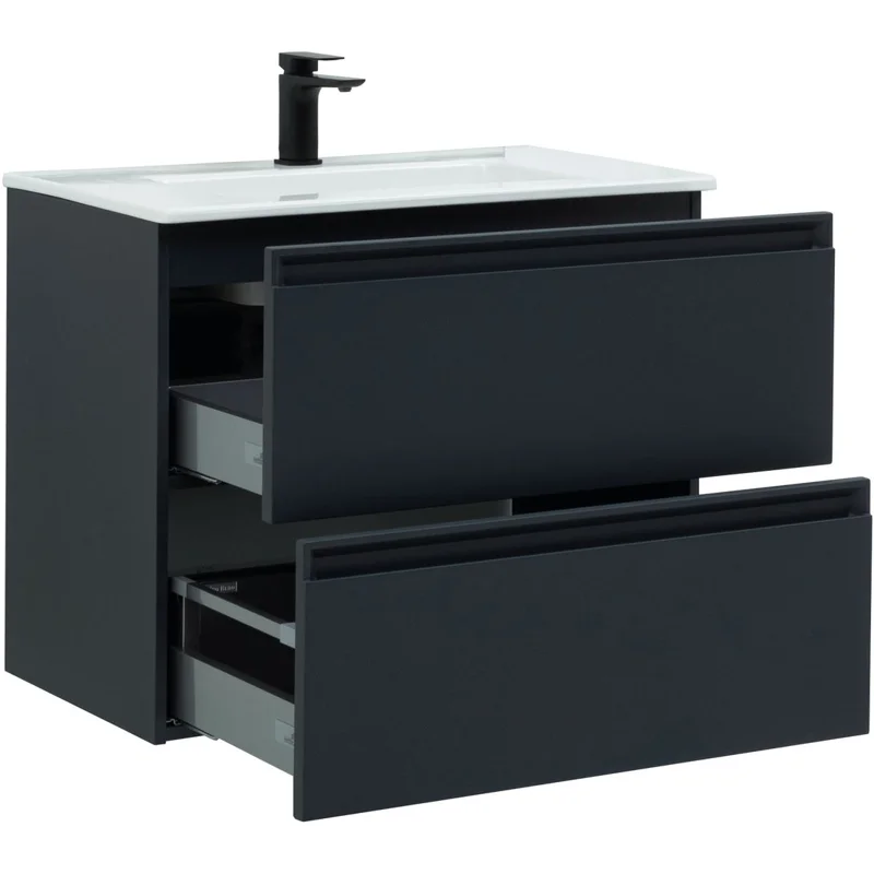 Тумба под раковину Allen Brau Eclipse 80 1.E1002.AM антрацит матовый