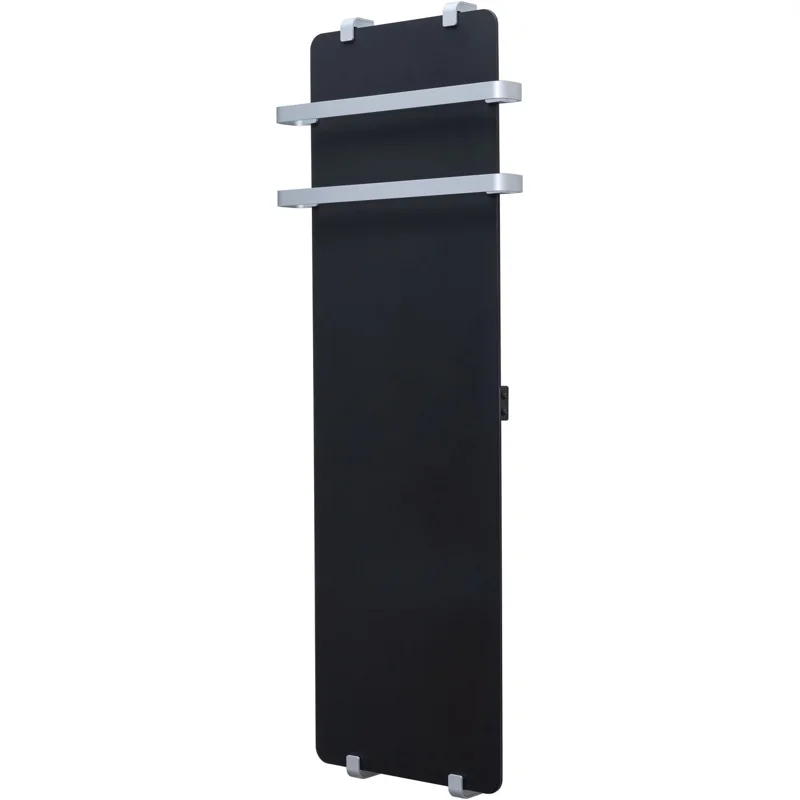 Полотенцесушитель электрический Allen Brau Infinity 120x44 с рейлингом 2.0 и креплением, серебро браш Полотенцесушитель электрический Allen Brau Infinity 120x44 с рейлингом 2.0 и креплением, серебро браш