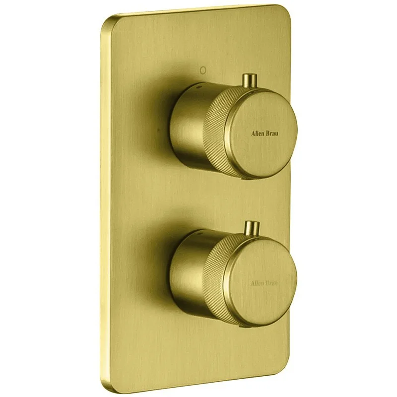 Смеситель для ванны Allen Brau Priority 5.31213-GB (с внутренней частью, 2 выхода) золото Смеситель для ванны Allen Brau Priority 5.31213-GB (с внутренней частью, 2 выхода) золото