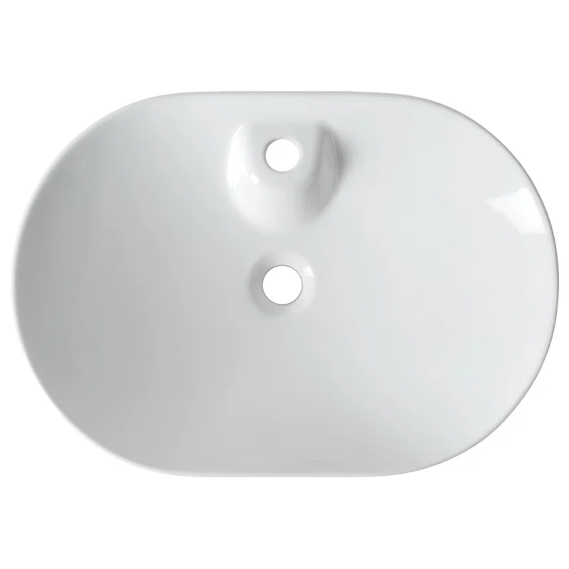 Раковина накладная Allen Brau Fantasy 60 4.11020.20 белый глянец