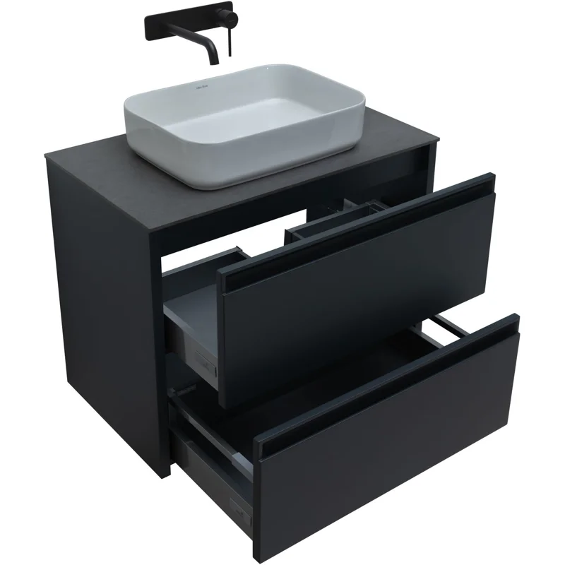 Тумба под раковину Allen Brau Fantasy 80 1.11001.AM антрацит матовый