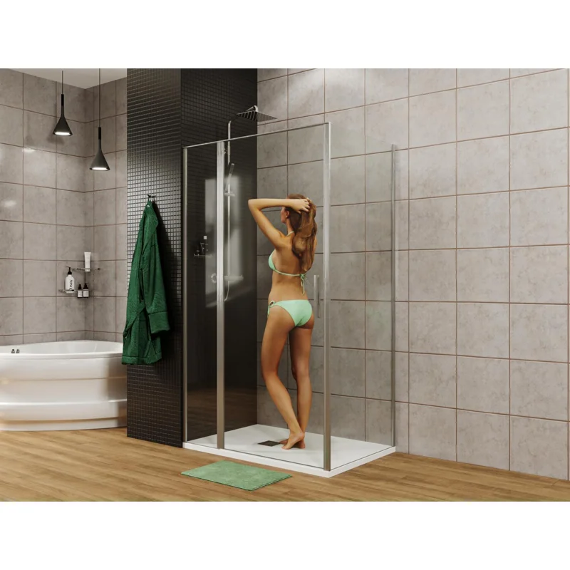 Душевой уголок Allen Brau Priority 120x90 3.31007.00 + 3.31016.00 хром