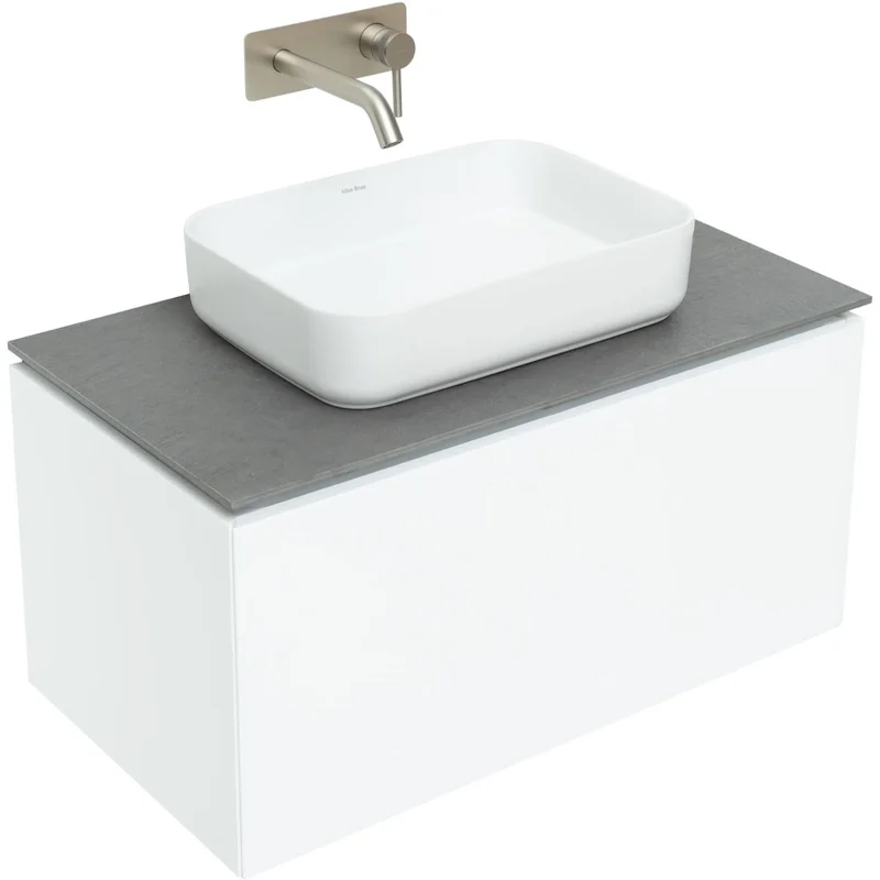 Тумба под раковину Allen Brau Infinity 85 1.21002.WM белый матовый