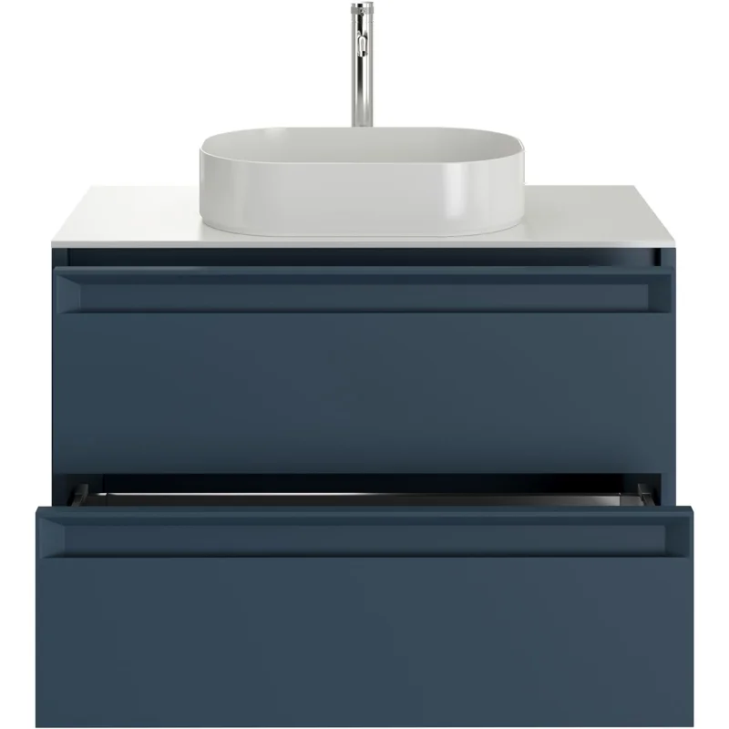 Тумба под раковину Allen Brau Fantasy 80 1.11001.BGM 2.0 синий матовый