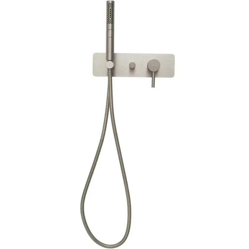 Смеситель для душа Allen Brau Priority 5.31009-BN (с внутренней частью, 2 хода) никель браш