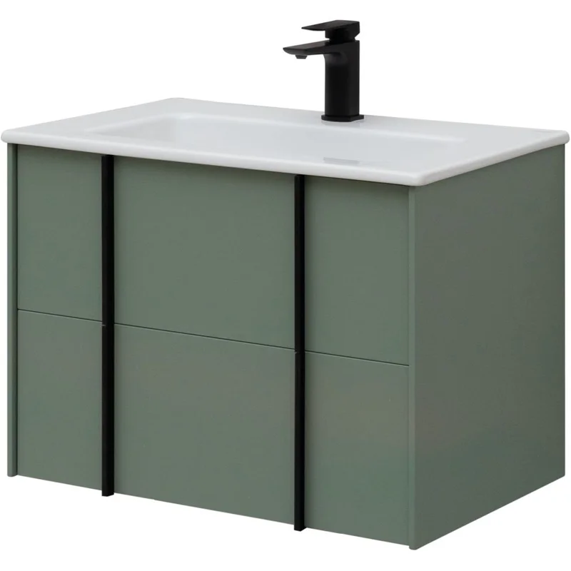 Тумба под раковину Allen Brau Reality 70 1.32004.CGM олива матовый