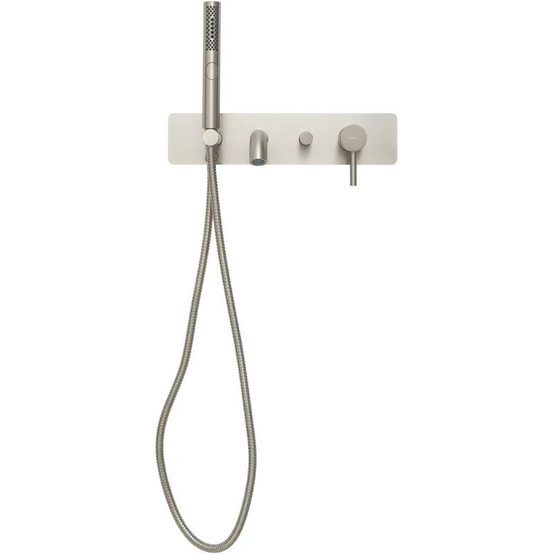 Смеситель для ванны с душем Allen Brau Priority 5.31006-BN (с внутренней частью) никель браш