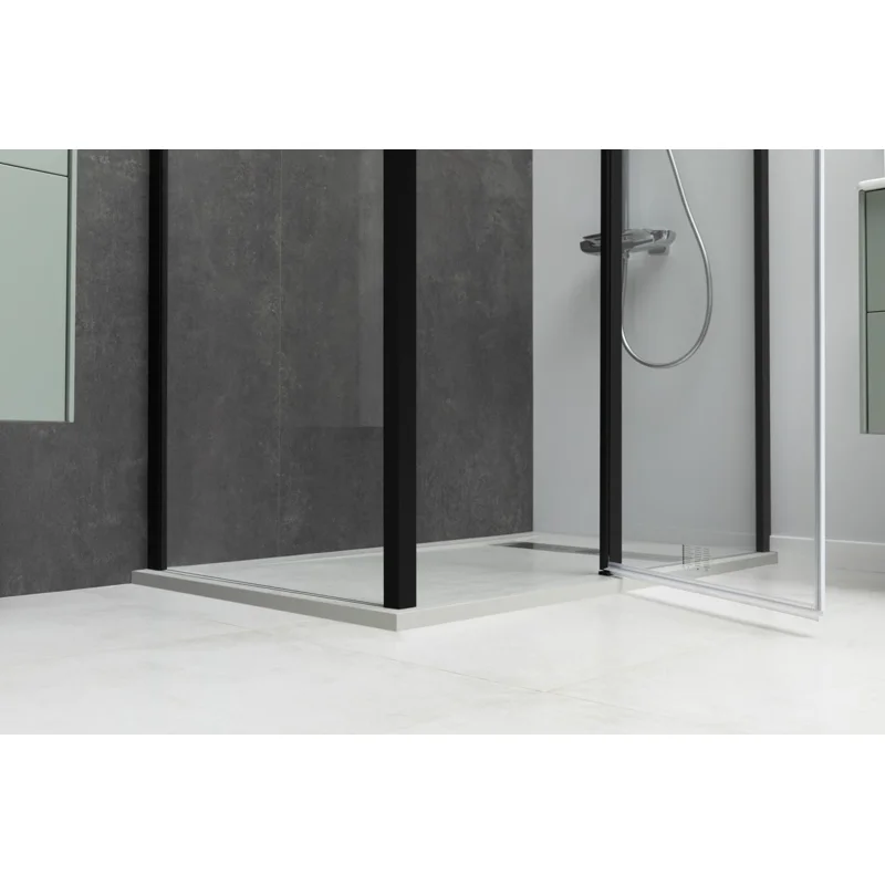 Душевой уголок Allen Brau Priority 120x90 3.31009.BBA + 3.31018.BBA черный браш